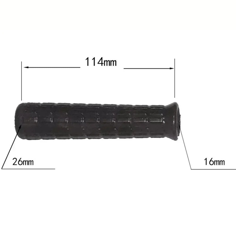 Wheelbarrow Rubber Handles Comfort Durable Grips Handlebar Non Slip Plastic Replacement Universal High Quality