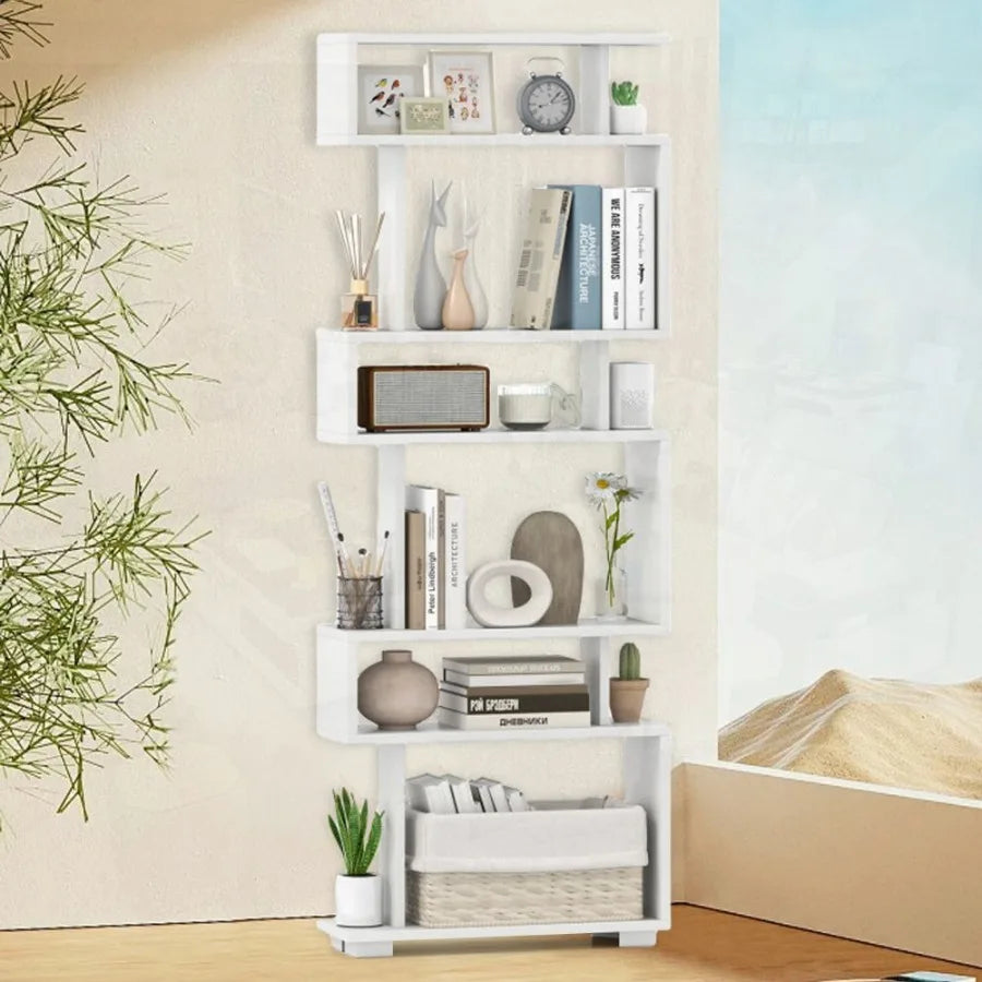 6Tier Bookcase with AntiTipping Kit