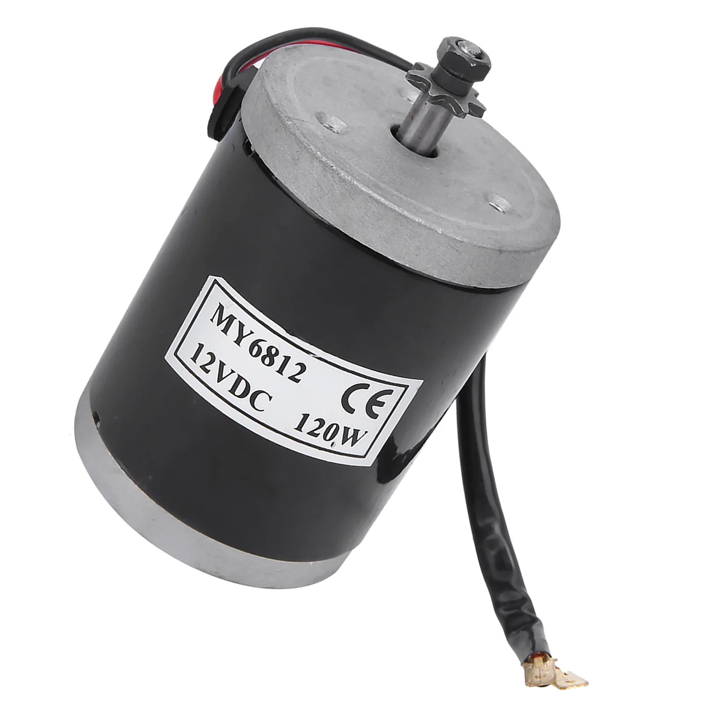 Brushed Motor MY6812 12V 120W High Speed Small Brush Motor with Belt Pulley Electric Scooter E Bike Accessory Bike Brushed Motor