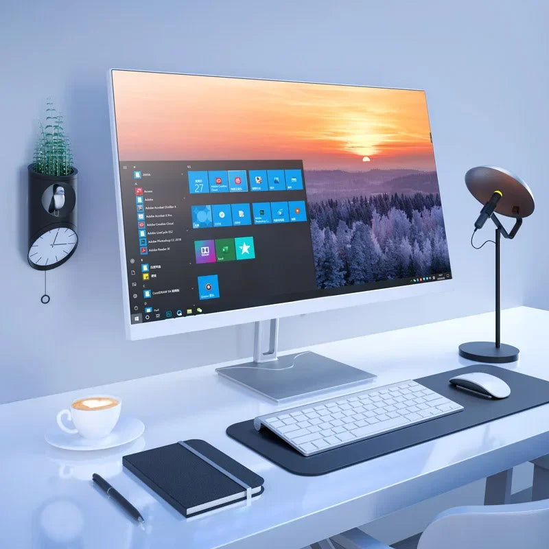 27 Inch Desktop Computer All In One Curve Core I3 I5 I7 RAM 16G 32G 64G Storage 256G 512G