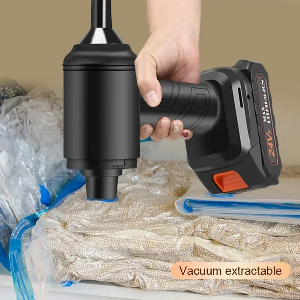 1PCS 300W Wireless Car Vacuum Cleaner Portable Handheld Car Cleaning Machine Rechargeable 12000PA Strong Suction Vacuum Cleaner