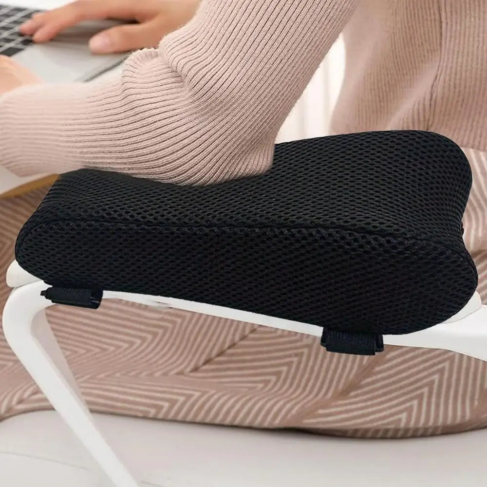 Arm Rest Cover Elbow Armrest Pads Comfortable Support Chair Elbow Pads with Adjustable Straps for Office Chairs Wheelchairs