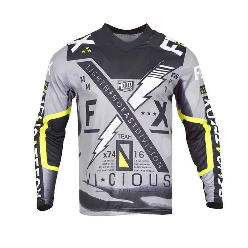 Long Sleeve Cycling Jersey High Quality Top Race Cycling Mountain Bike Road Bicycle Motorcycle For Men Cycling Jeresy  Motocross