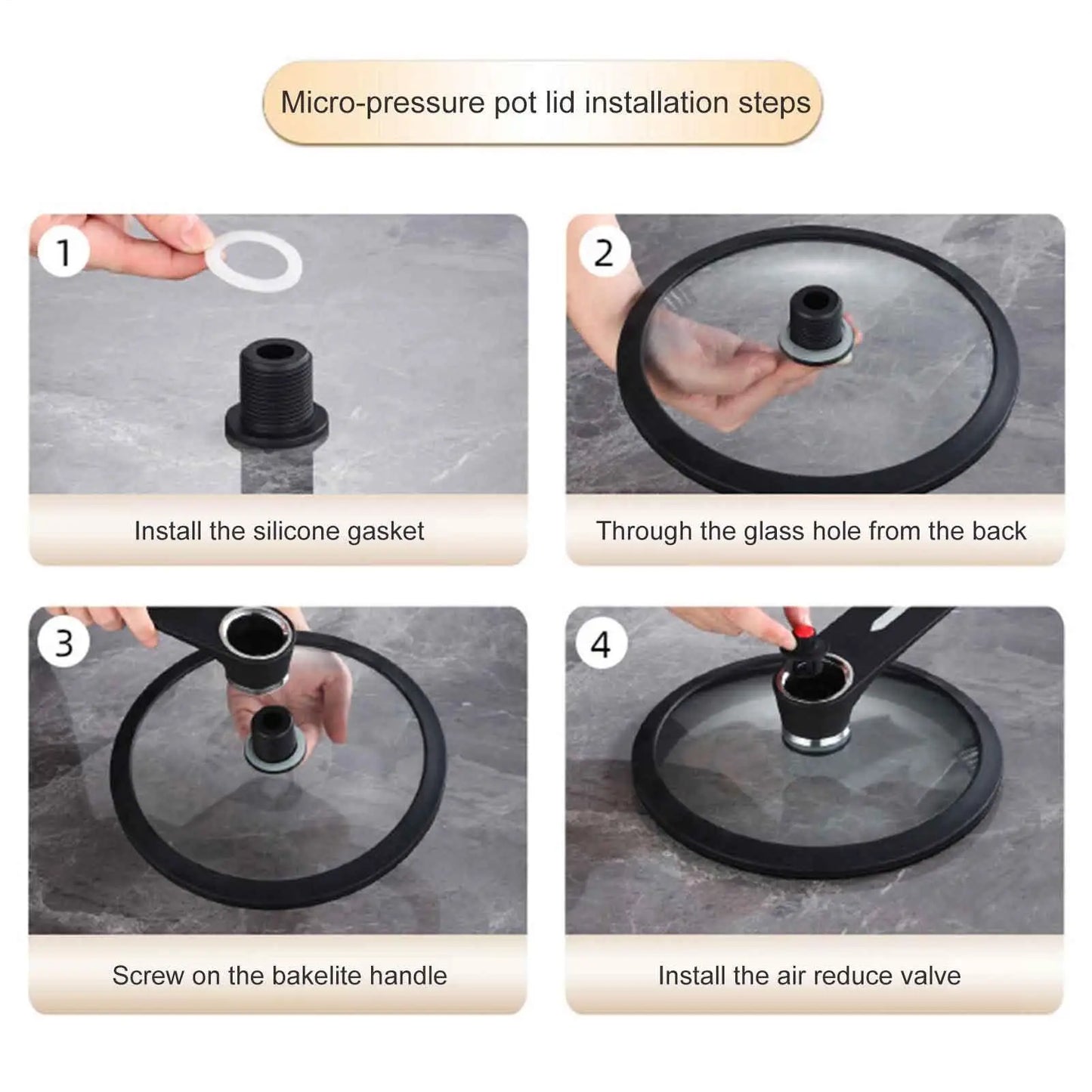 Portable Pressure Cooker Fast Cooking Stew Pot Pressure Cooker Stainless Steel Fast Cooking Multifunctional Kitchen Accessories