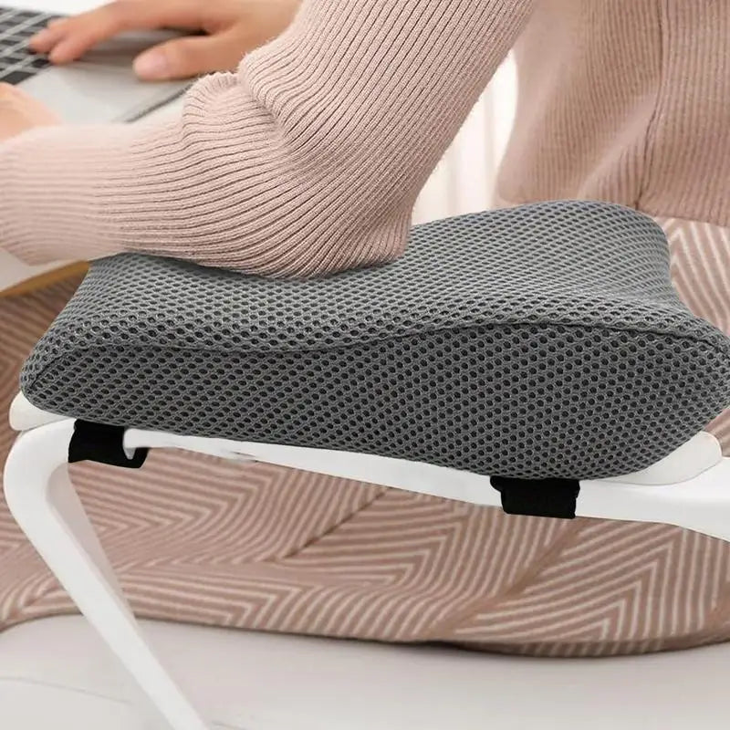 Arm Rest Cover Elbow Armrest Pads Comfortable Support Chair Elbow Pads with Adjustable Straps for Office Chairs Wheelchairs