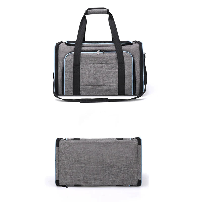 Pet Carrier Backpack Portable Breathable Foldable Light Comfort for Cats Dogs Outdoor Travel Transport Bag for Small Medium Pets