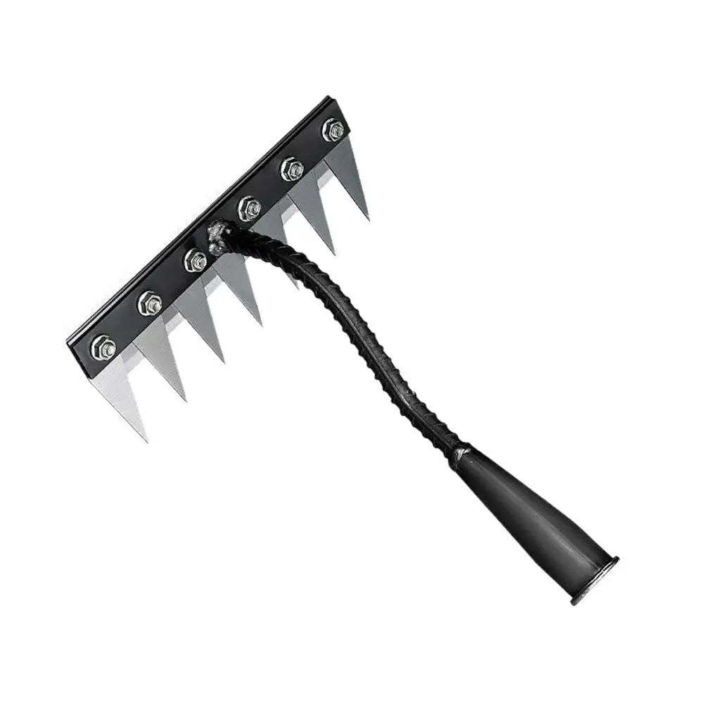 5/6/7/8 Garden Hoe Weeding Tool Digging Wild Vegetables Weeding Loosening Soil Agricultural Farm Tools Menggang Rake