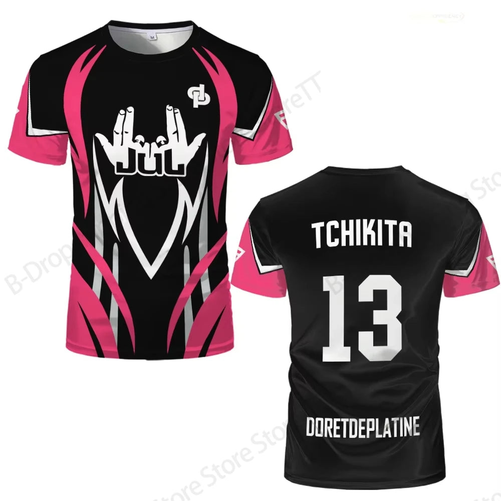 Jersey 90 minute JUL MM8 Football 3d Print T-shirt Men Women Fashion Short Sleeve Tops Tees Sports Tshirt Y2k Clothing New 2025