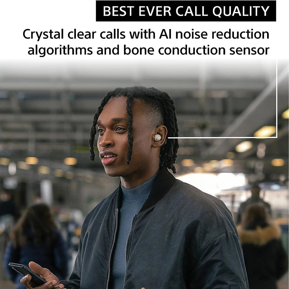 SONY WF-1000XM5 Earphones Wireless The Best Noise Canceling Earbuds Bluetooth Up to 24-Hour Battery Life Multipoint Connection