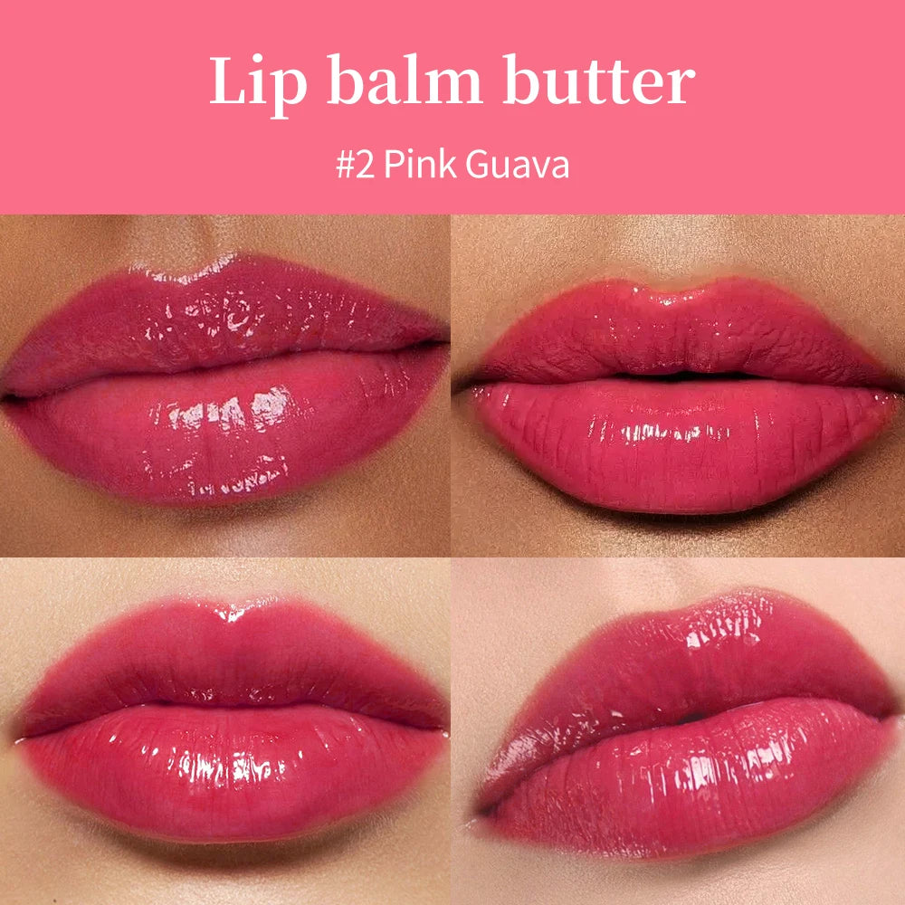 Summer Lip Balm Moisturizing Mirror Lip Gloss Lip Vanilla Mint Iced Coffee Cake Smell Lipstick Transparent Lip Oil  Makeup