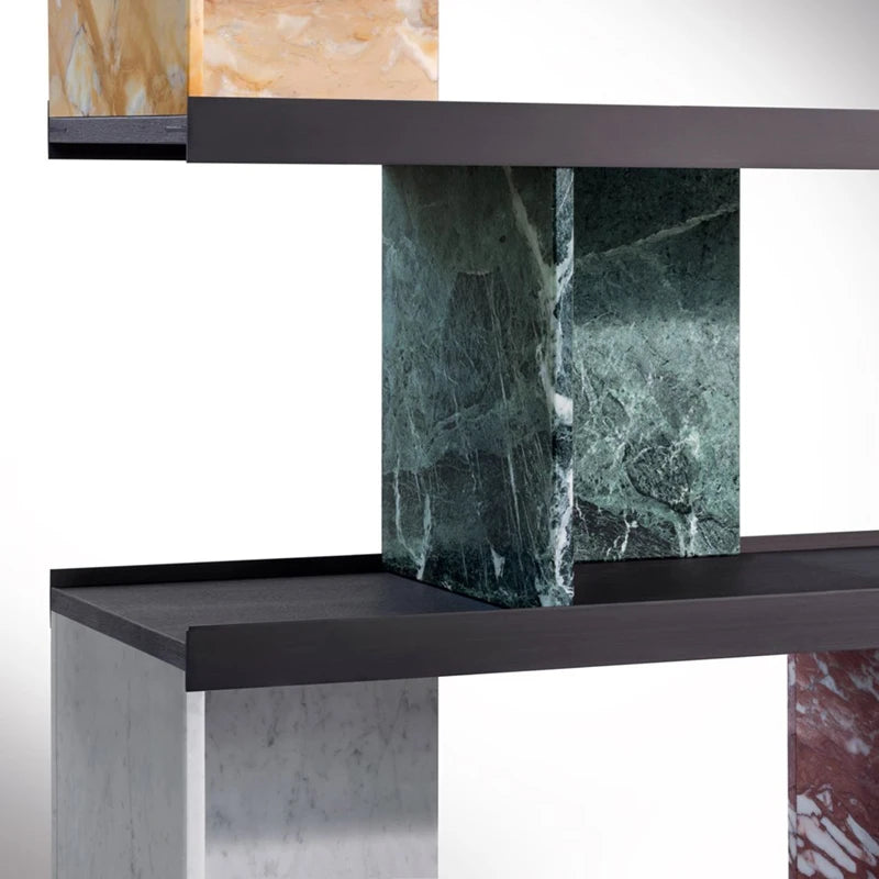 marble bookcases book shelf bookcase bookshelf wood bookcase Shelf storage Home furniture