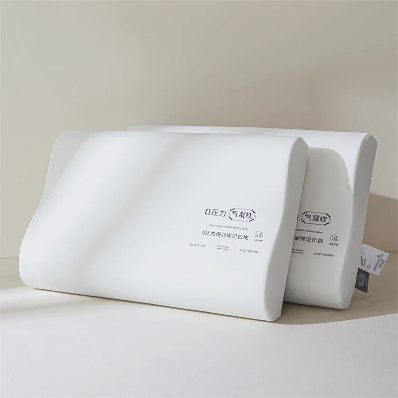Memory Foam Pillow Slow Rebound Neck Support Deep Sleep Comforter Home Goods Pillow for Kids and Adults ，Single Pillow