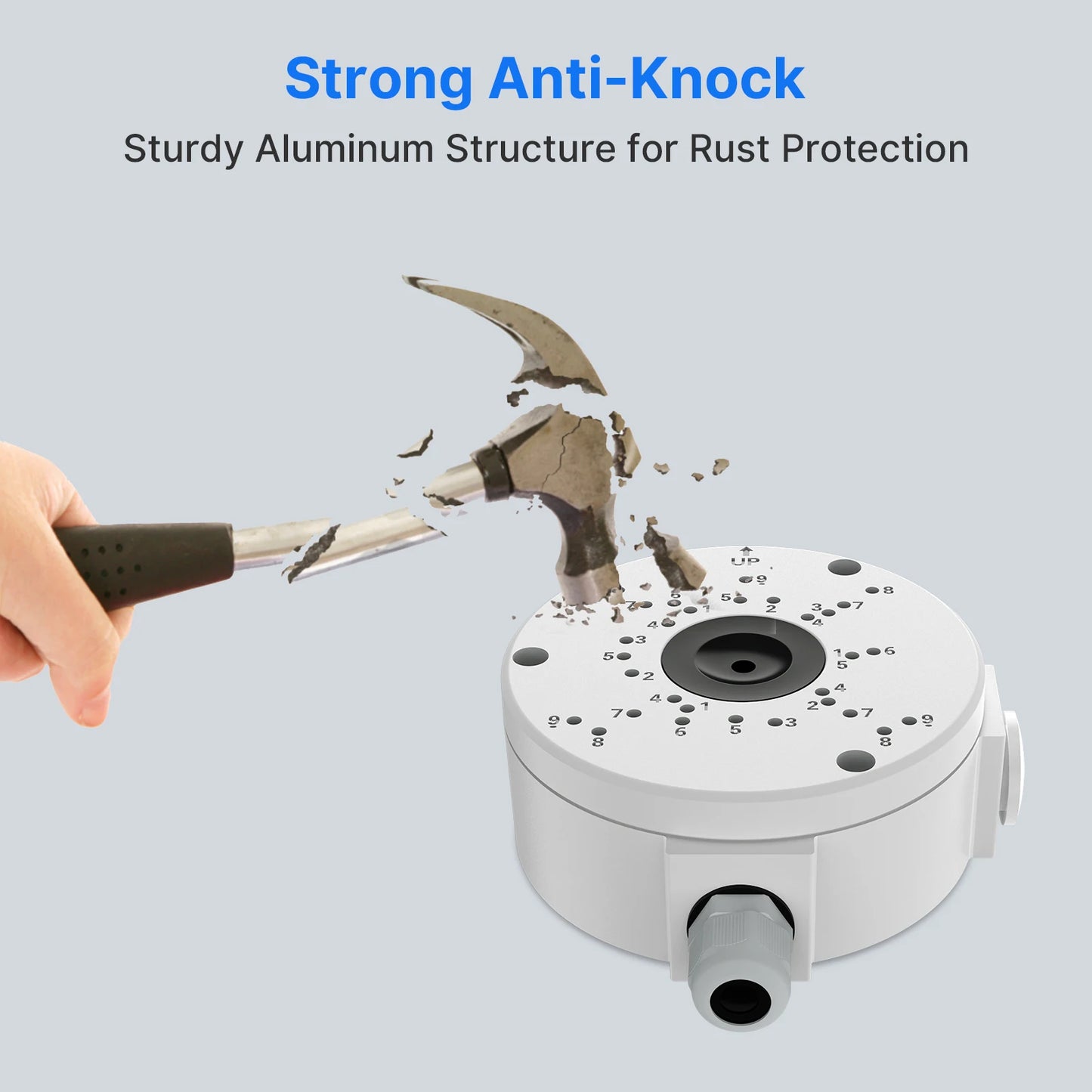 CCTV Camera Junction Box Waterproof Accessories Mount Base For All Kind Of Security Surveillance  Installation