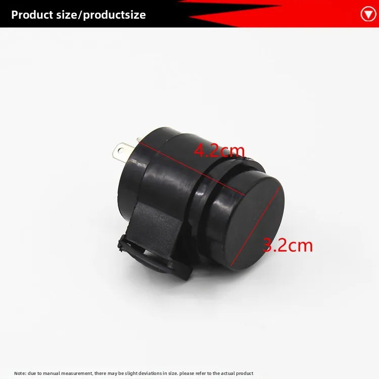 Electric scooter 12V, 48V, 60V audio electronic, turn signal, buzzer, strobe light, flashing light for electric vehicle