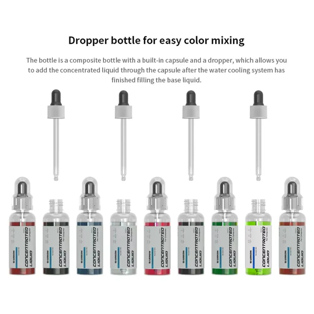 Barrow Water Cooling Liquid 40mL PC Coolant Anti-corrosion Thermal Fluid Cooling Special Concentrated Cold Liquid SLYLD-C