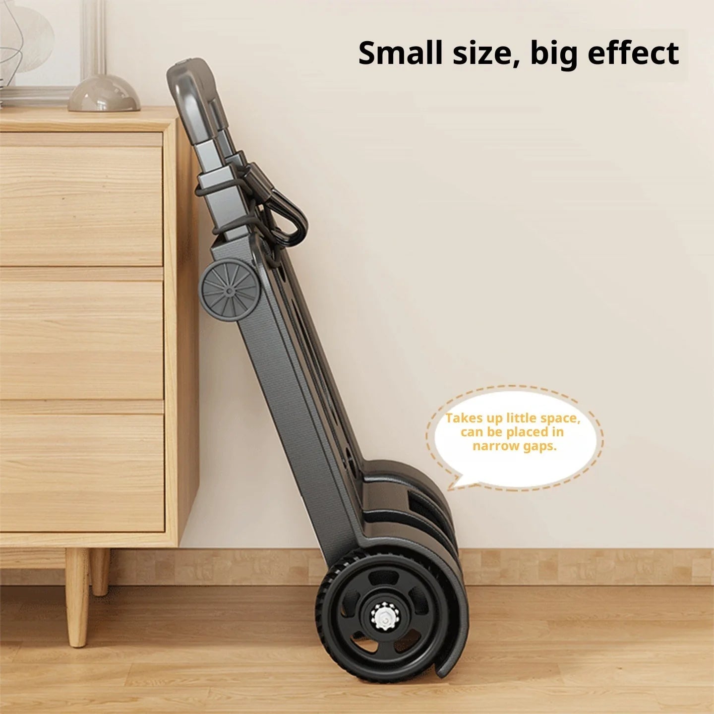 Wheel Trolley folding luggage trolley Folding Hand Truck Barrow Cart Travel Luggage Shopping Cart Portable Home Use Cart