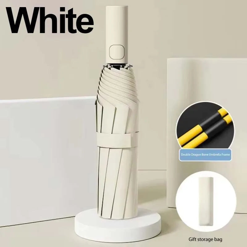 Xiaomi 24 Bone Fully Automatic Double Bone Folding Umbrella For Sun UV Protection Rain Resistance And Strong Wind Resistance
