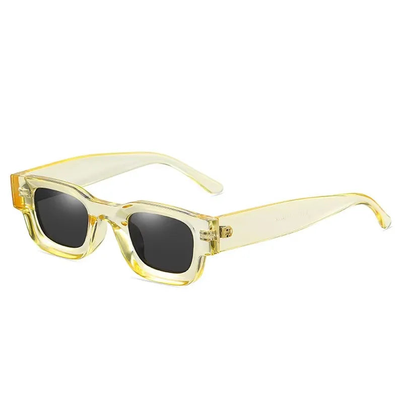 SO&EI Fashion Women Square Sunglasses Retro Punk Trending Shades UV400