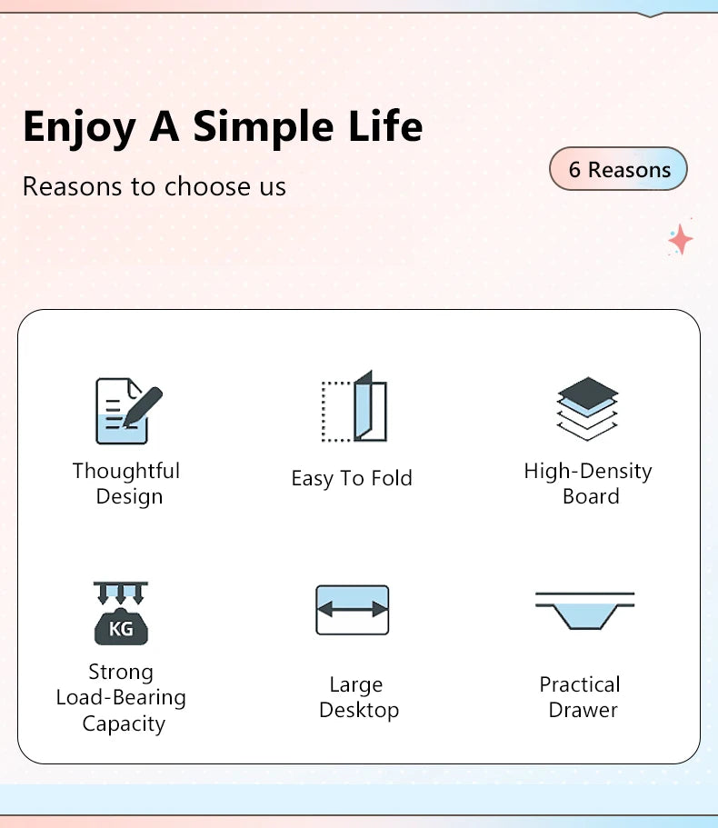Computer Bed Table Computer Desk Children's Study Desk Bedroom Living Room Desk Adjustable Biurko Narozne Gamingowe Furniture
