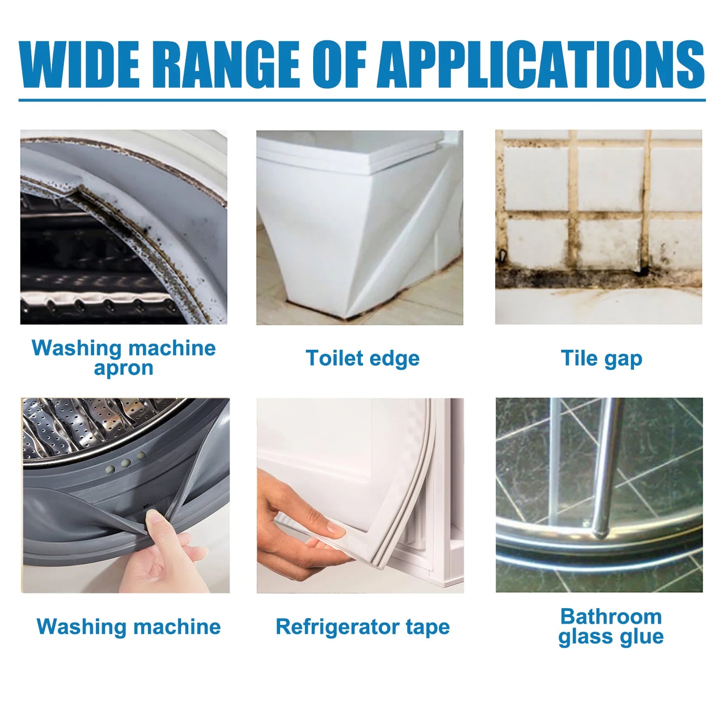 Wall Mildew Remover Mildew Stain Remover Spray Active Mildew Mould Removal Foam Spray Long-lasting Effect Wall Mold Remover