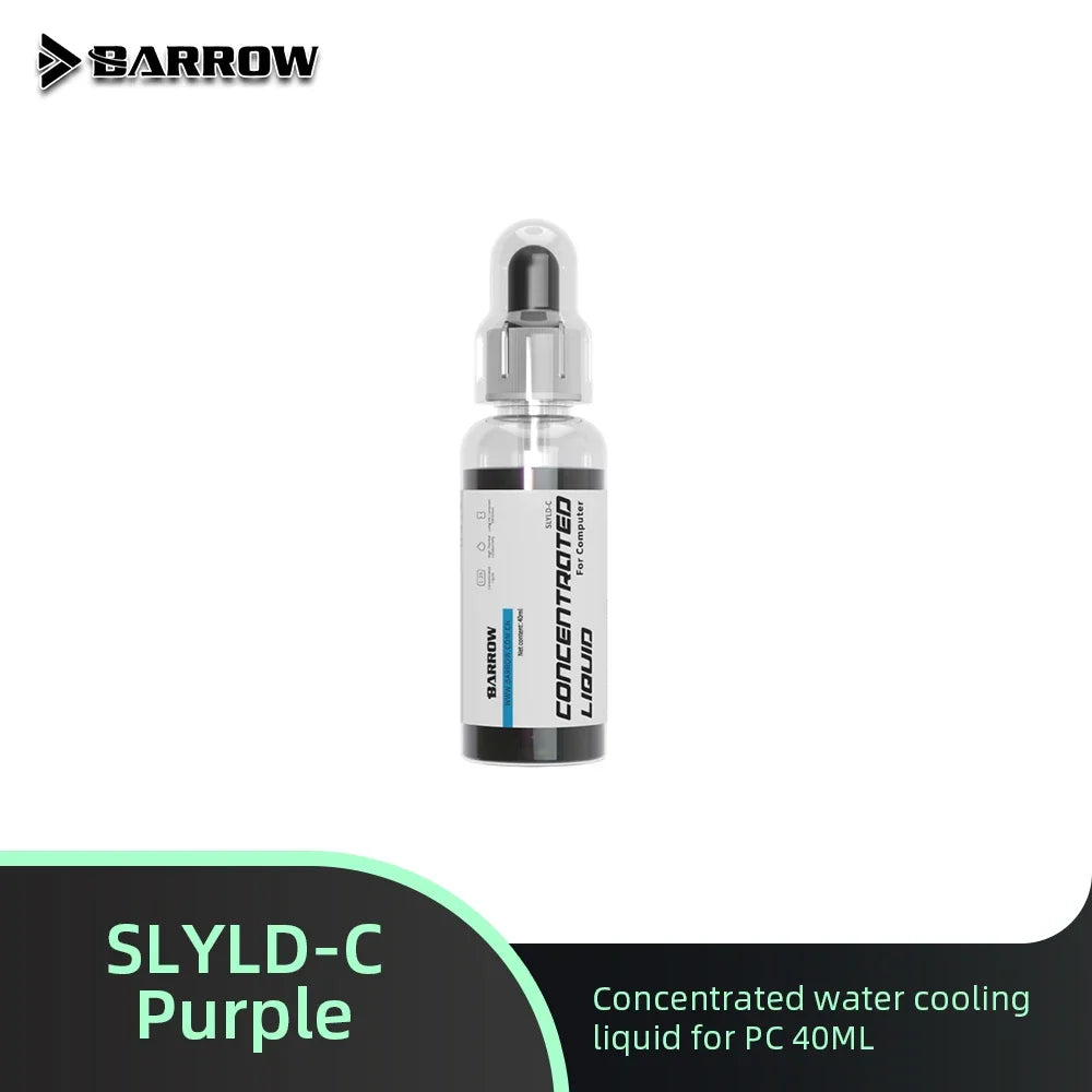 Barrow Water Cooling Liquid 40mL PC Coolant Anti-corrosion Thermal Fluid Cooling Special Concentrated Cold Liquid SLYLD-C