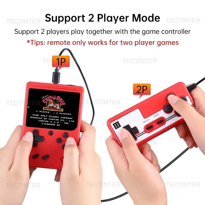 8-Bit Mini Video Game Console Built in 500 Games Retro Portable Console Handheld Game Player AV Output For Kids Gift Game Boy