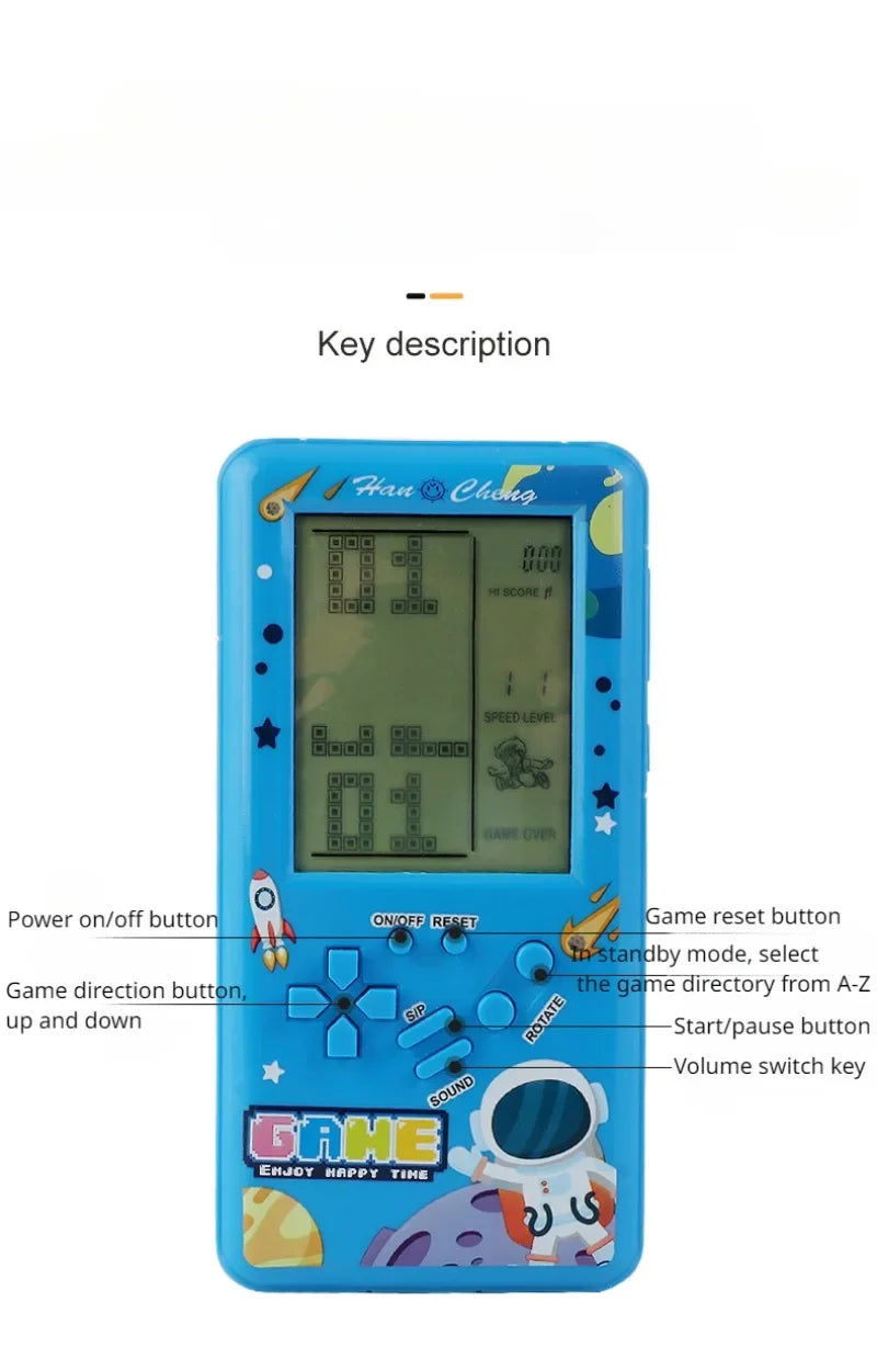 Portable Handheld Game Players Classic Electronic Games Children Pleasure Games Pocket Game Machine Brick Kids Game Console