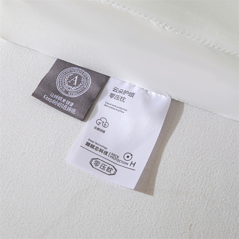 Memory Foam Pillow Slow Rebound Neck Support Deep Sleep Comforter Home Goods Pillow for Kids and Adults ，Single Pillow