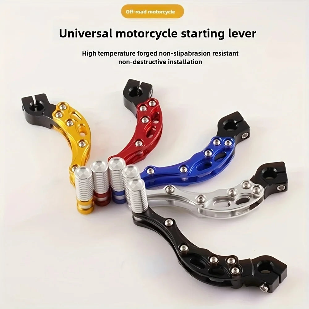 Motorcycle Kick - Starter Pedal, Anti - slip Grip, Heavy - duty Structure, Compatible with Most Motorcycles