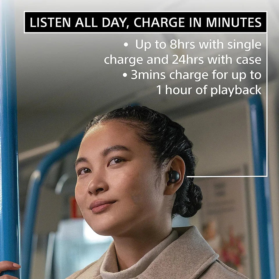SONY WF-1000XM5 Earphones Wireless The Best Noise Canceling Earbuds Bluetooth Up to 24-Hour Battery Life Multipoint Connection