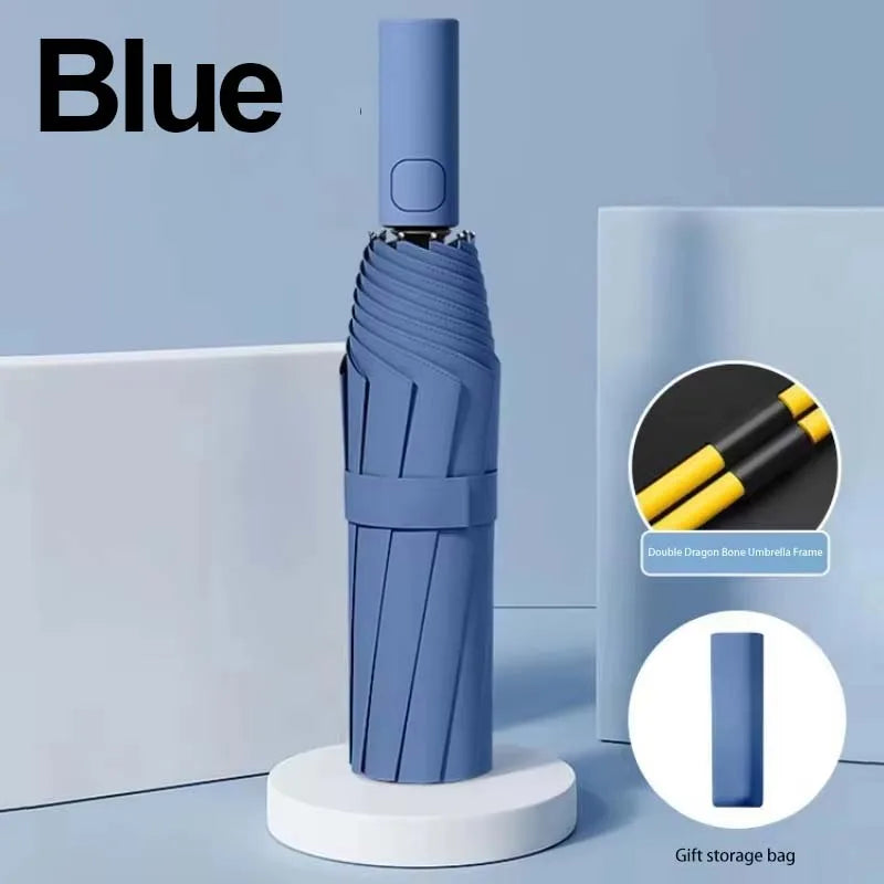 Xiaomi 24 Bone Fully Automatic Double Bone Folding Umbrella For Sun UV Protection Rain Resistance And Strong Wind Resistance