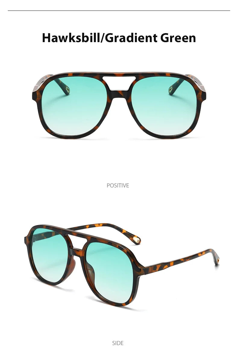 SHAUNA Trending Pilot Sunglasses UV400