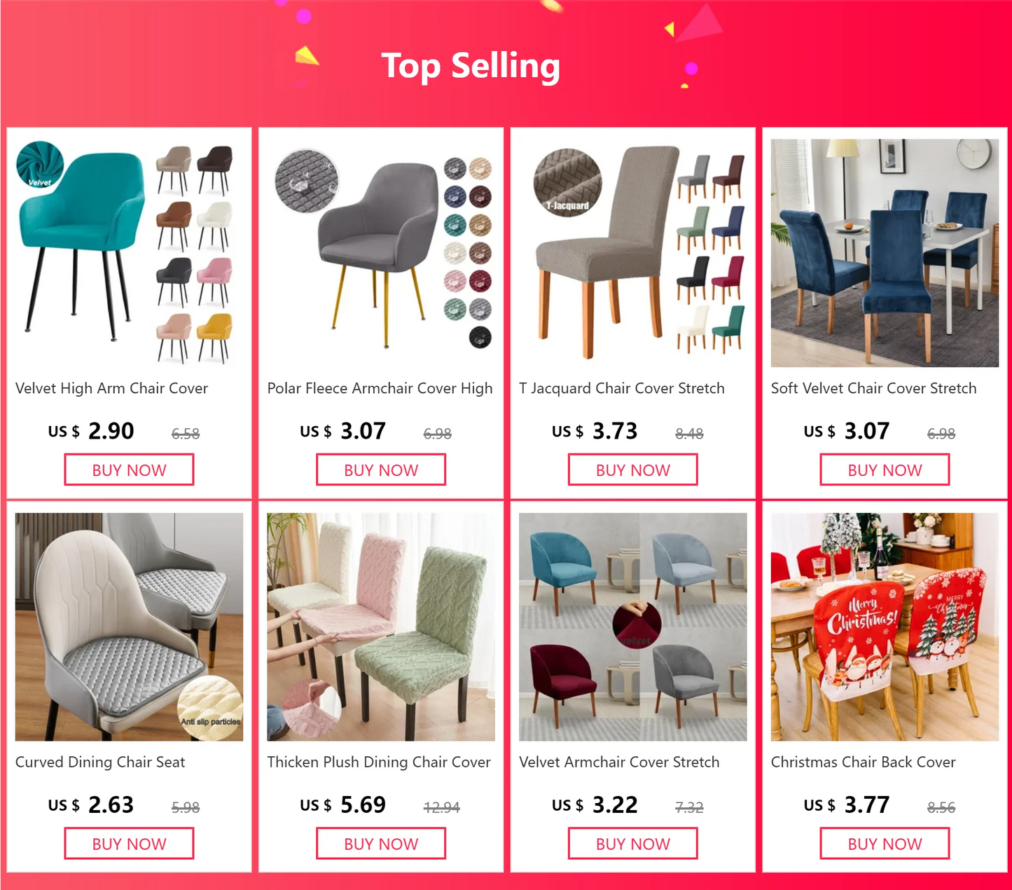 Thick Dining room Chair Cover Jacquard Plush Stretch Chair Slipcovers Solid Color Office Chairs Covers for Living Room Wedding