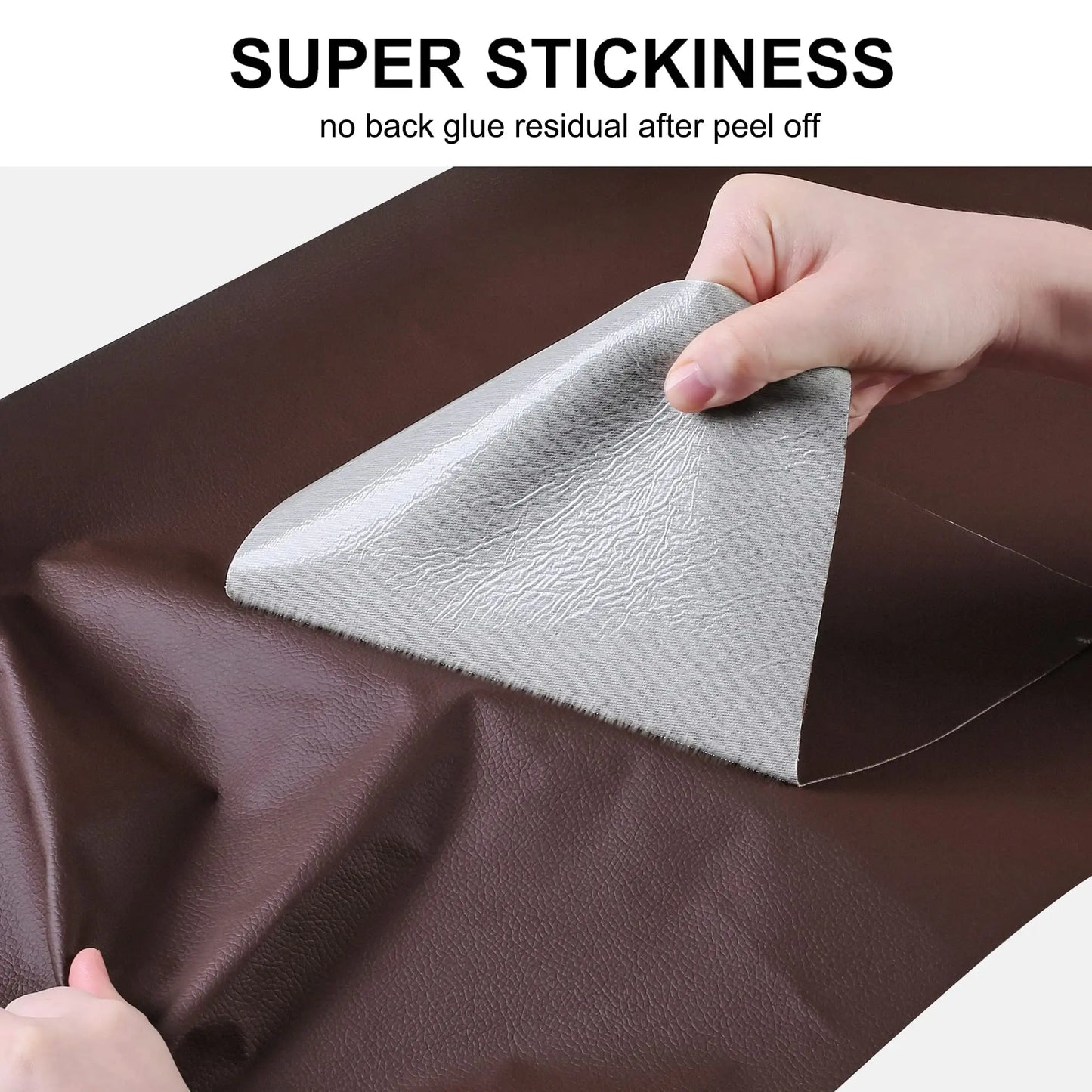 Leather Repair Patch for Furniture Sofa Car Seats Office Chairs Couch Scratch Tape Kit Self Adhesive Waterproof Sticker Hand Bag