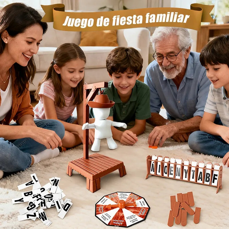 Magnetic gallows board game toy English word game desktop parent-child interaction