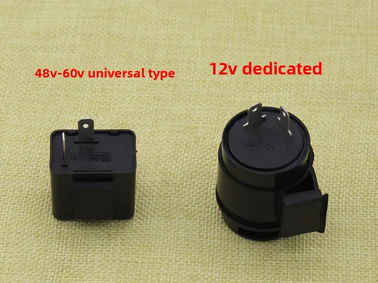Electric scooter 12V, 48V, 60V audio electronic, turn signal, buzzer, strobe light, flashing light for electric vehicle