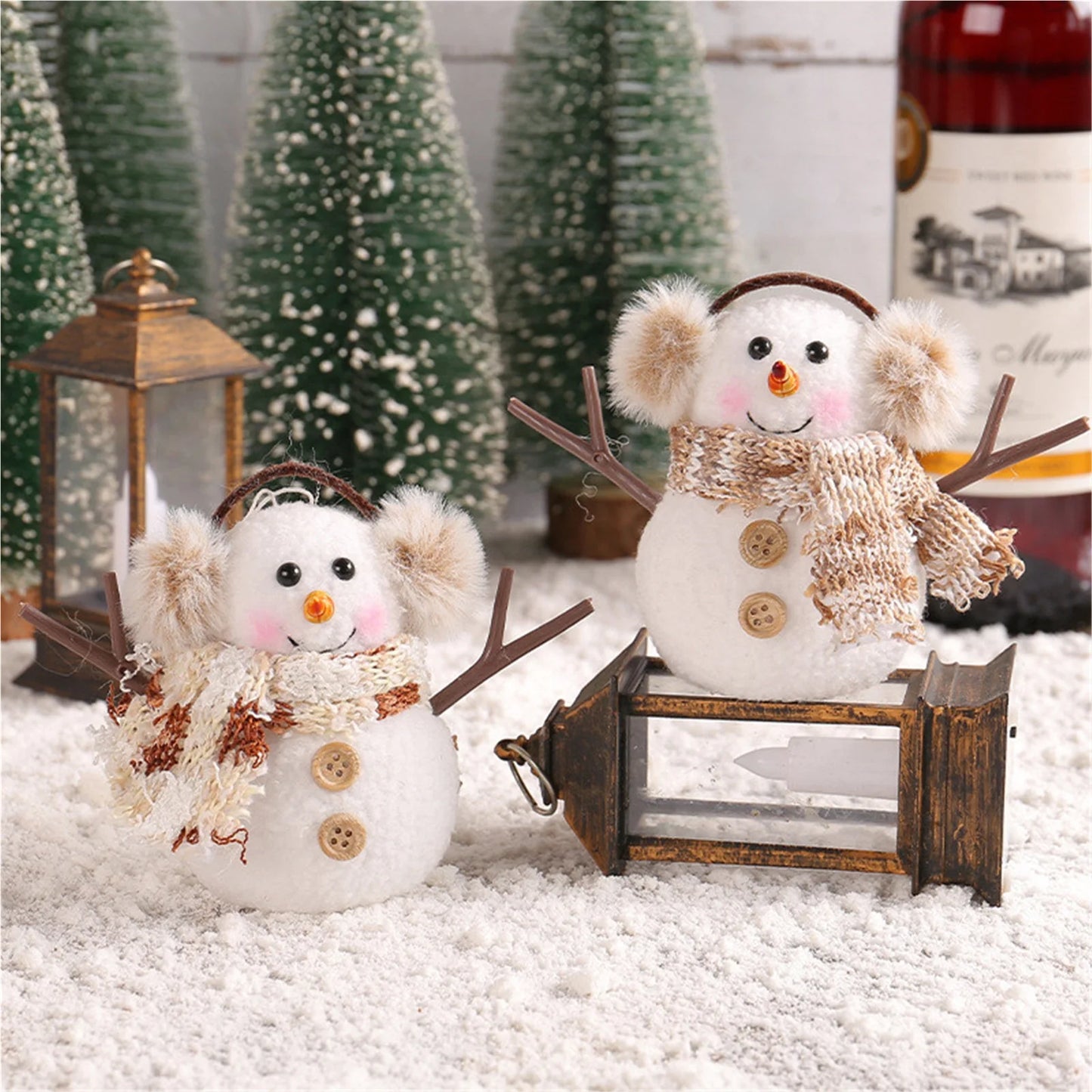 Christmas  Light Up Snowman Holiday Present,for Holiday Decor for Home Office Giving , Battery Operated