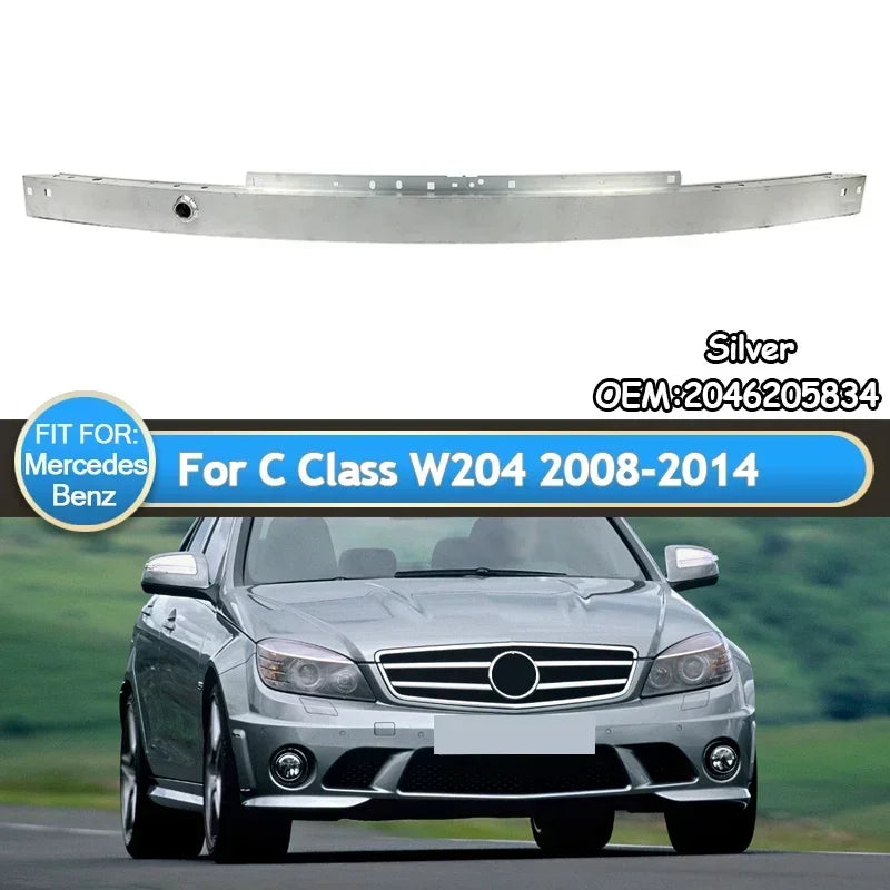 For 2008-2014 Mercedes-Benz C Class W204 Front Bumper Impact Bar Face 2046205834
