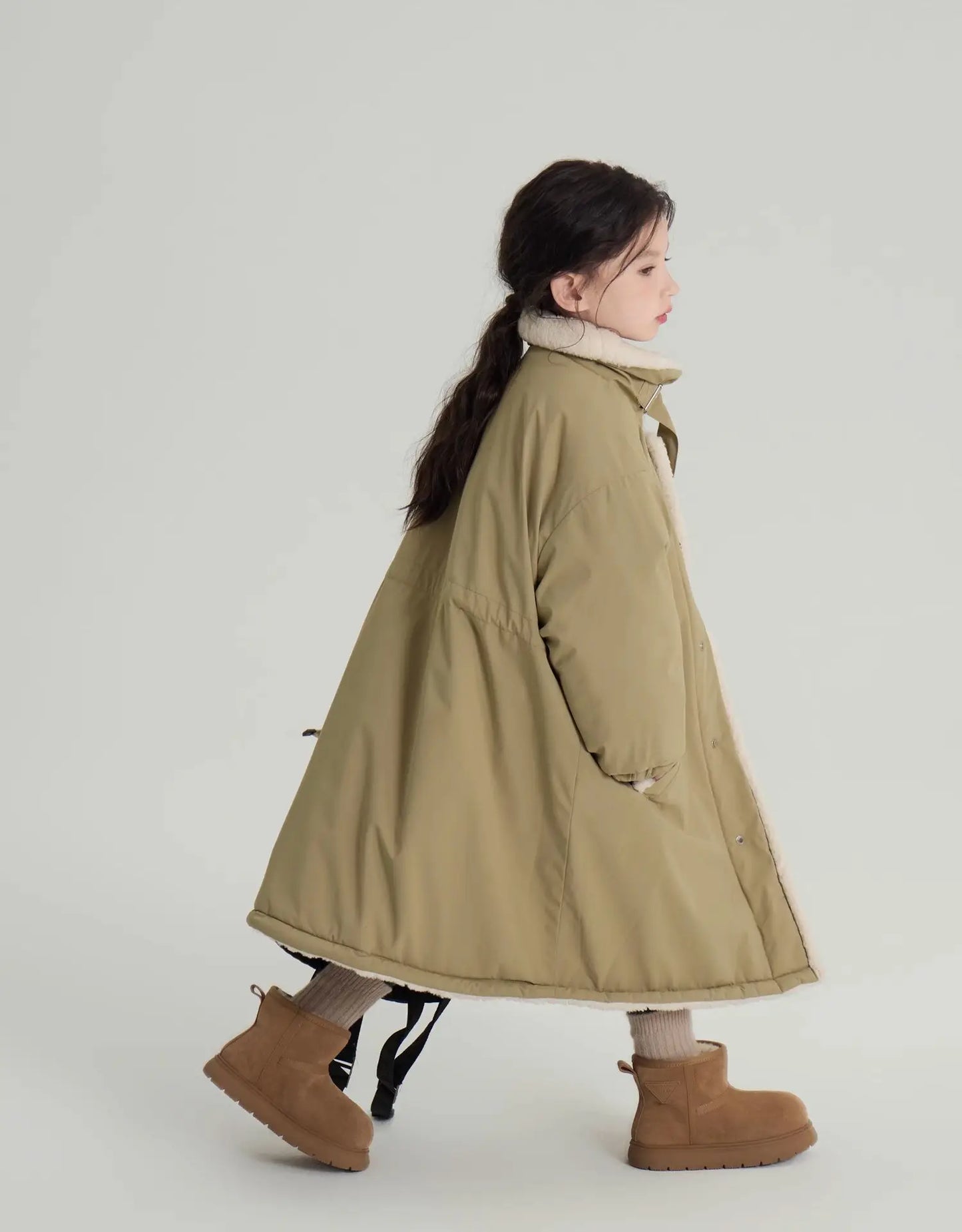 New Cotton Clothes, Thickened Warm Cotton Clothes in Autumn and Winter, Lamb Wool Workwear Coat, Warm Coat