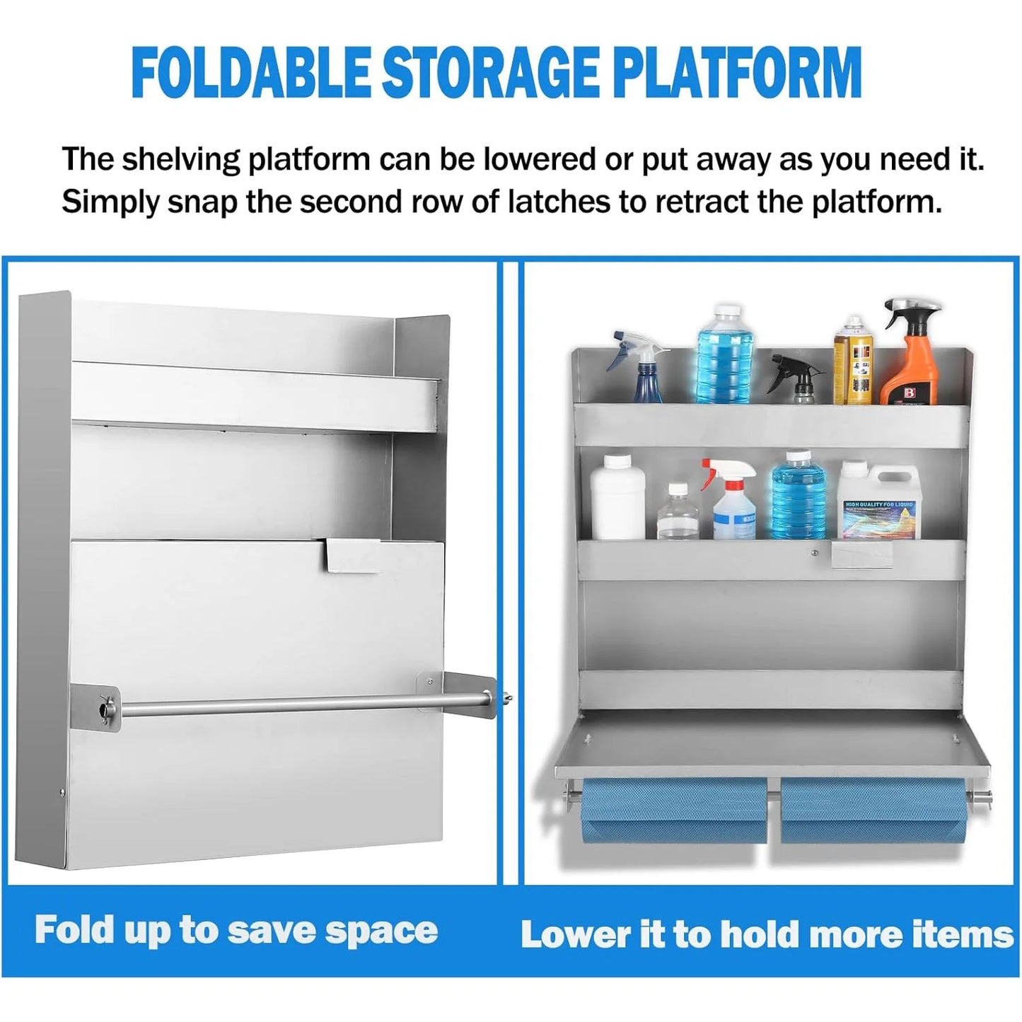 Wall Mounted Tool Tray, Storage Trailer Tool Cabinets, Small Wall Mounted Steel Cabinets Adjustable Shelves For Garages