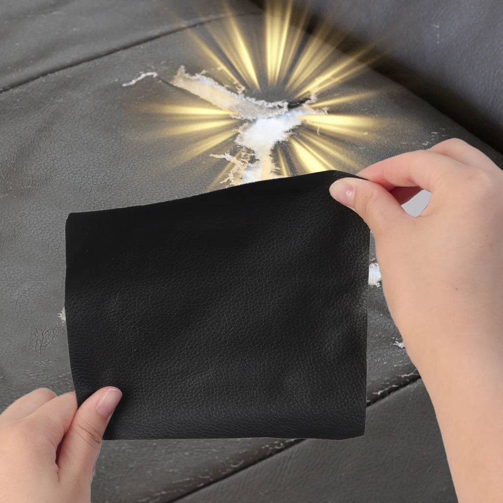 Self Adhesive Leather Repair Patch for Furniture Sofa Car Seats Office Chairs Hand Bag Couch Scratch Tape Kit Waterproof Sticker