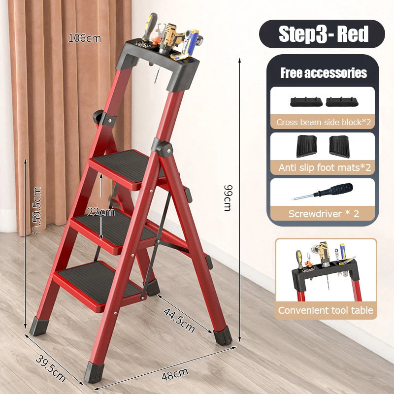 Multifunction school chair Office chairs library Retrieve books Repair Repair lamps, appliances, household ladders Ladder Chair