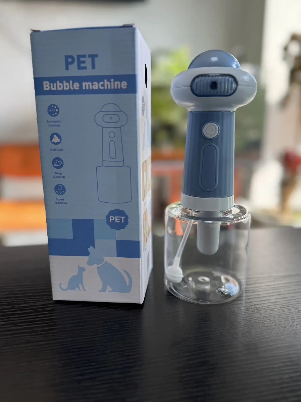 Pet Shower Gel Frother Bubble Machine Dog And Cat Shower Gel Frother Second-Generation Portable And Practical Gift Home Goods