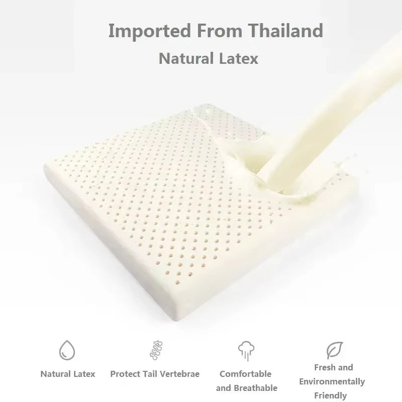 Thailand Natural Latex Cushion Relieve Sore Buttocks Floor Cushions Car Seat Cushions Office Chair Cushion Cojines Silla Cojin