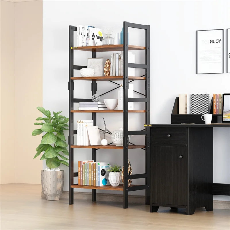Home Office Furniture Luxury Modern Design Wooden Bookshelf Cabinet Wall Bookcase Supermarket Shelves