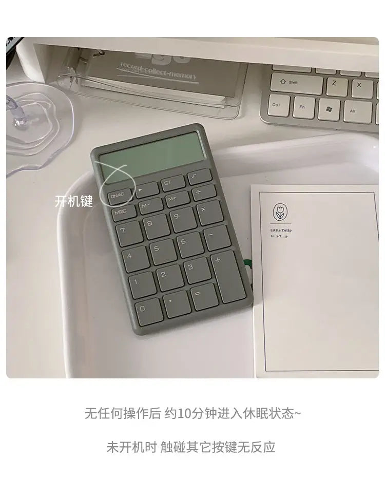 Beautiful Calculator Scientific Fashionable and Cute Calculators Mute Simple Administrative Financial Equipment Office Computer