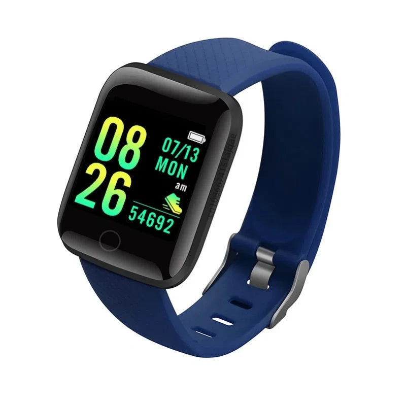 Smart Fitness Tracker Bracelet with Color Screen Health Reminders Exercise Step Counting Intelligent Information Notifications