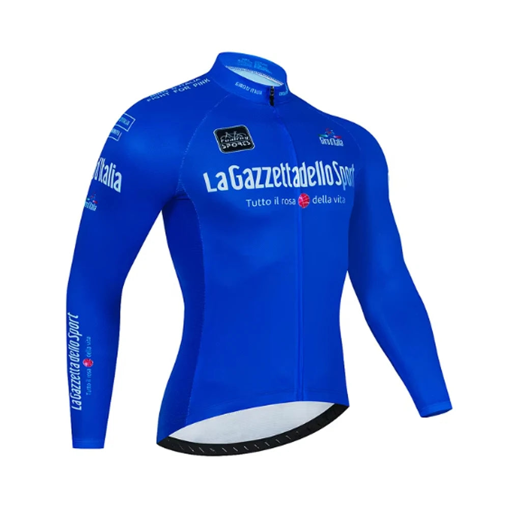 2025New Cycling Jersey Long Sleeve MTB Bicycle Clothing Men Bike Sportswear Sport Clothes Shirt Spring / Autumn Outdoor Team Top