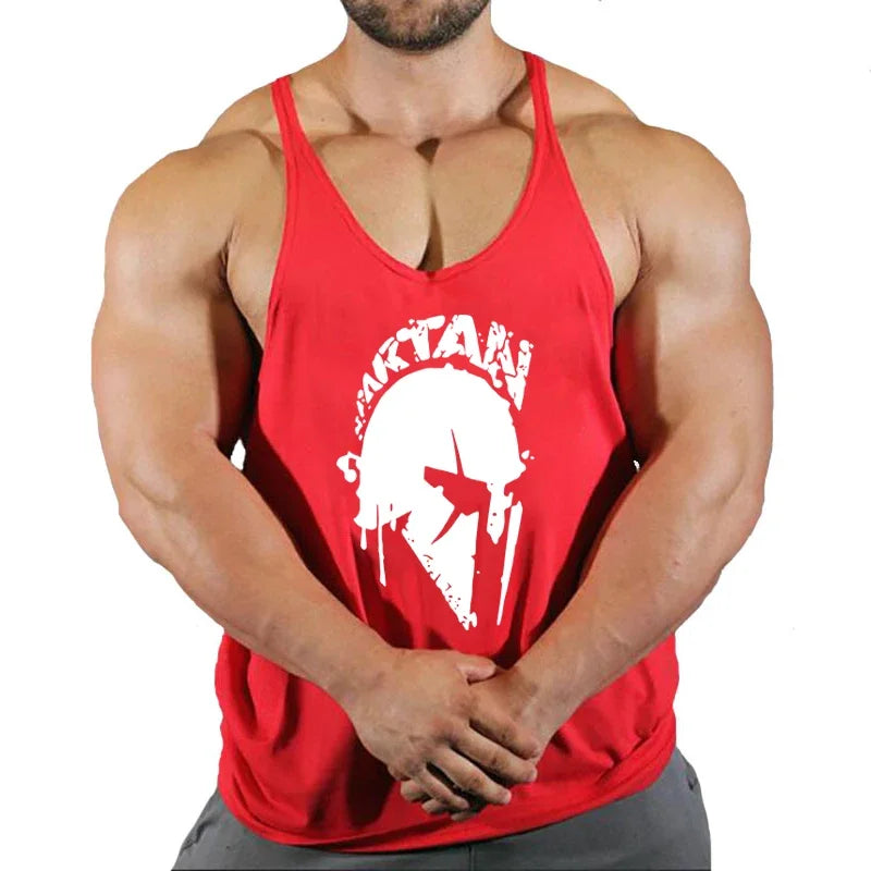 Bodybuilding Brand Jogger Gym Singlet Training Bodybuilding Tank Top Vest Shirt Sleeveless Fitness Cotton Shirt for Men
