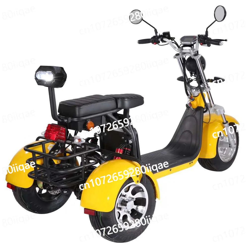 Three-wheel Scooter For Adults Long Range Off Road Citycoco 3 Wheels Tricycle Electric Scooter Electrique 2000W 3000W